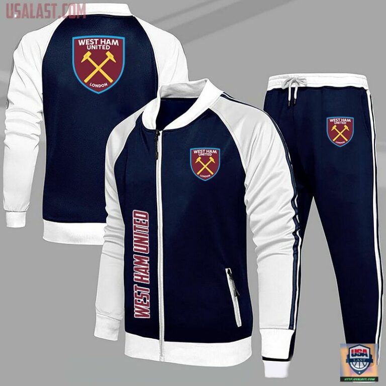 West Ham United F.C Sport Tracksuits Jacket - Pic of the century