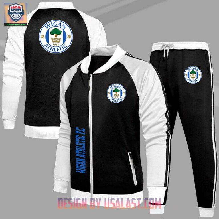 Wigan Athletic FC Sport Tracksuits Jacket - Oh my God you have put on so much!