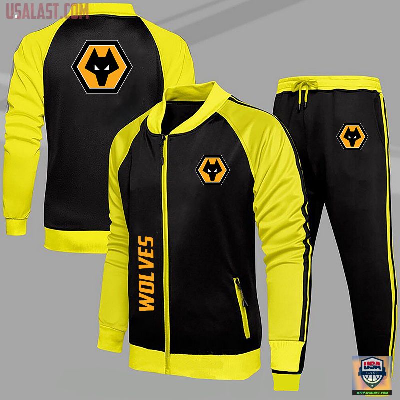 Wolverhampton Wanderers F.C Sport Tracksuits Jacket - Awesome Pic guys