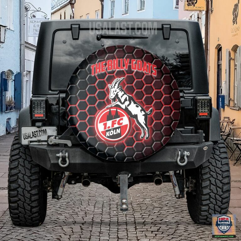 1. FC K�ln Spare Tire Cover - Your beauty is irresistible.