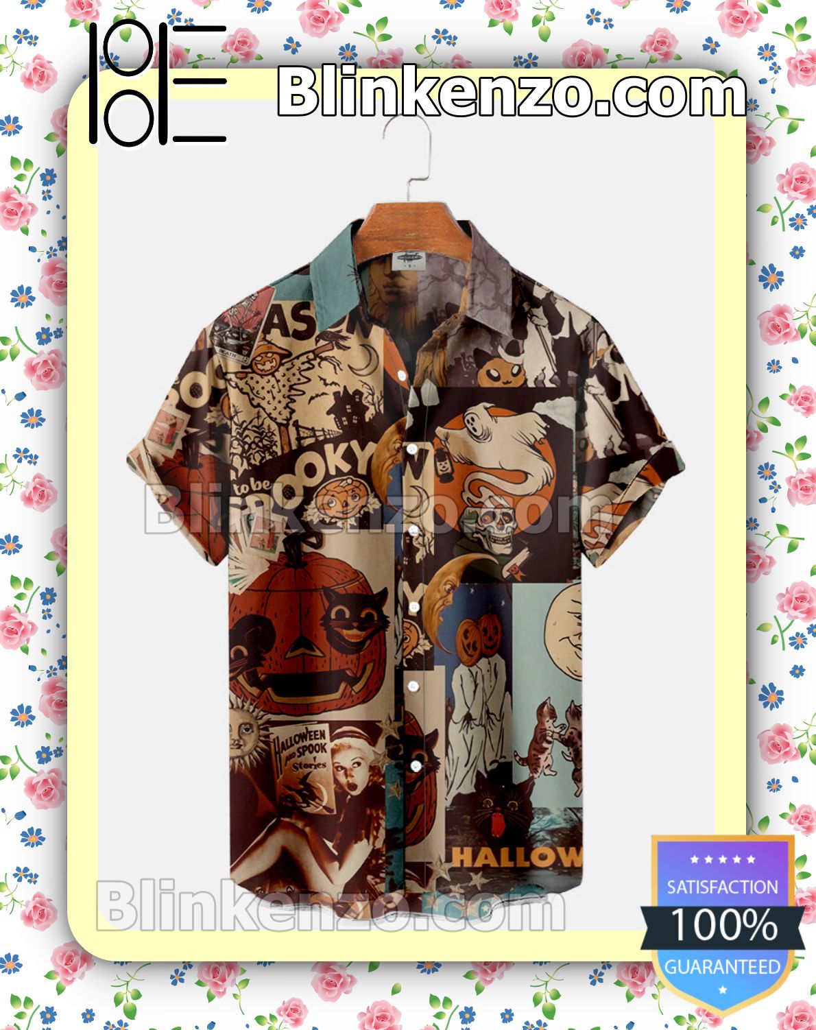 Perfect Halloween Pattern Halloween 2022 Idea Shirt