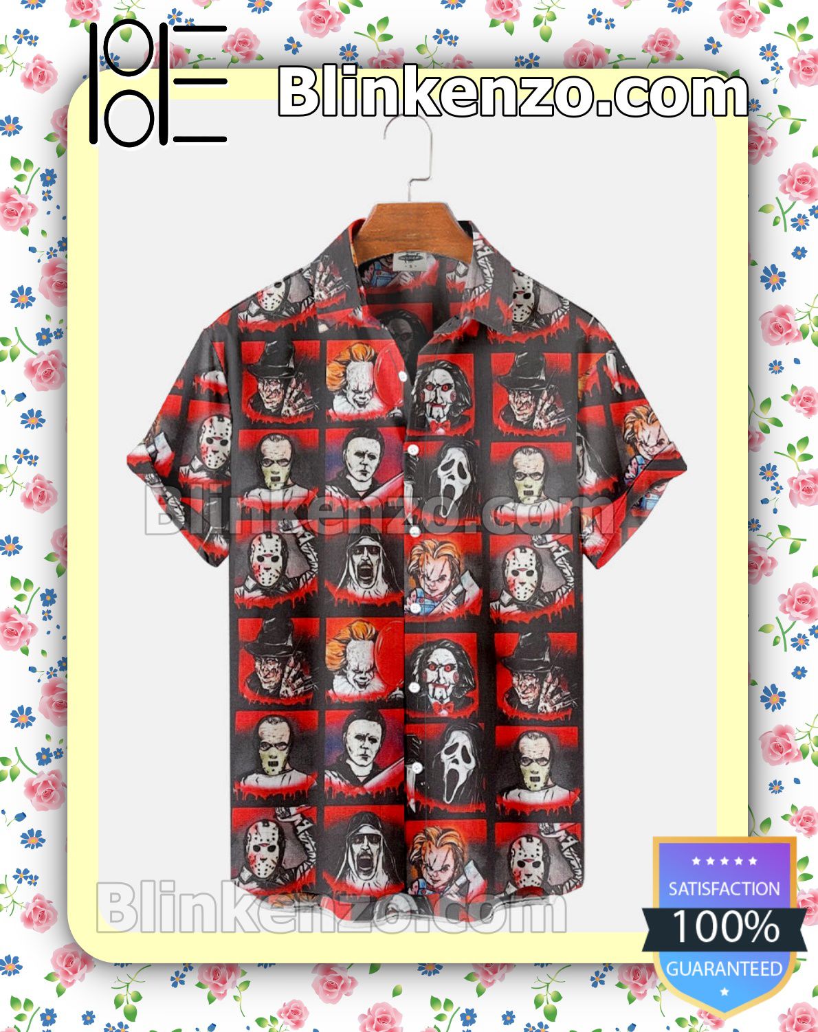 New Horror Movie Character Collage Halloween 2022 Idea Shirt