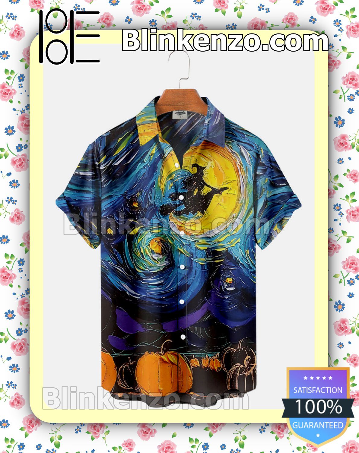 All Over Print Starry Night Halloween 2022 Idea Shirt