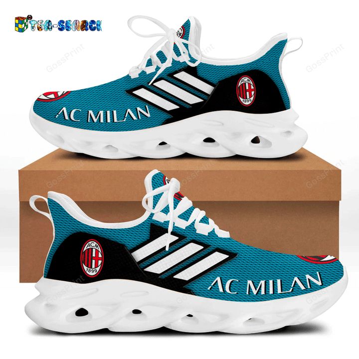 AC Milan FC Blue Max Soul Shoes - You look beautiful forever