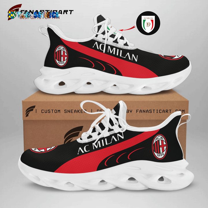 AC Milan FC Wave Max Soul Shoes - Eye soothing picture dear
