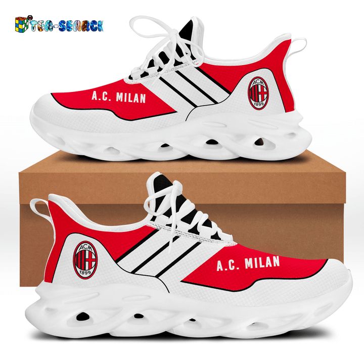 AC Milan FC White Red Max Soul Shoes - Have no words to explain your beauty