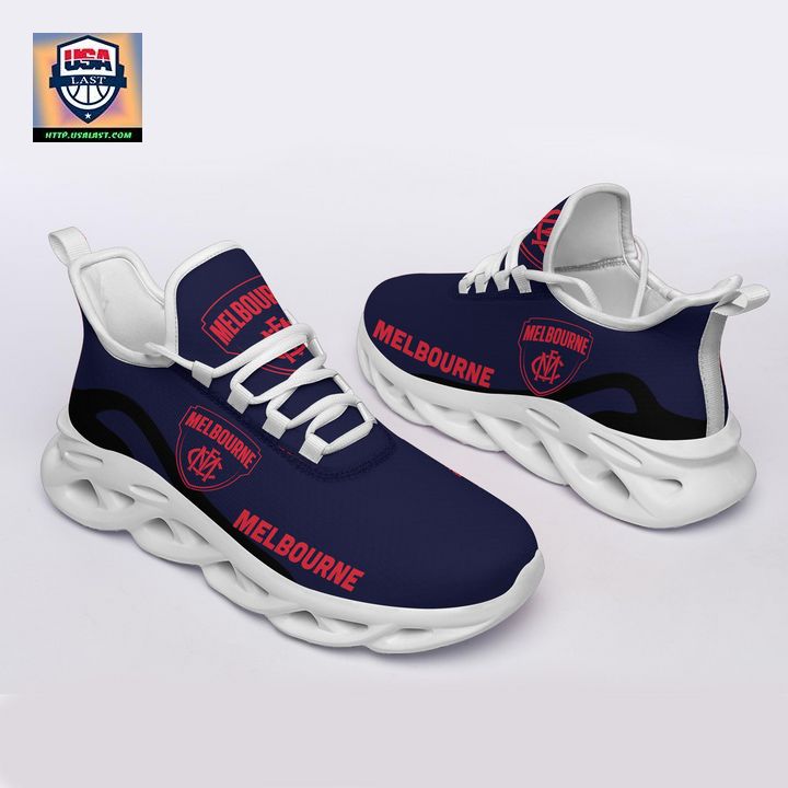 AFL Melbourne Football Club Custom Max Soul Sport Shoes - Super sober