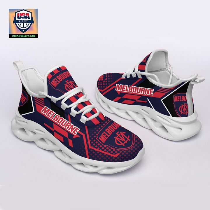 AFL Melbourne Football Club White Clunky Sneakers V1 - Wow! This is gracious