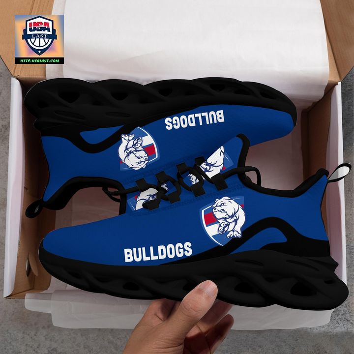 AFL Western Bulldogs Custom Max Soul Sport Shoes - Lovely smile