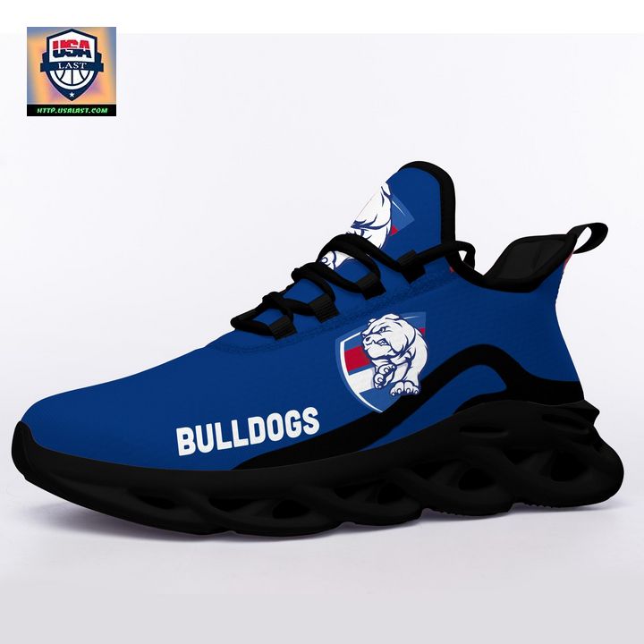 AFL Western Bulldogs Custom Max Soul Sport Shoes - This place looks exotic.