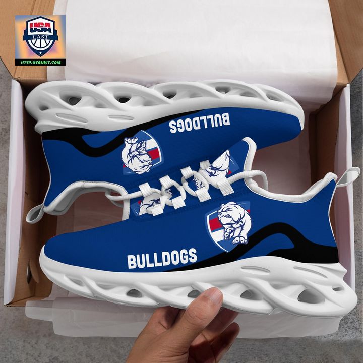 AFL Western Bulldogs Custom Max Soul Sport Shoes - Stand easy bro