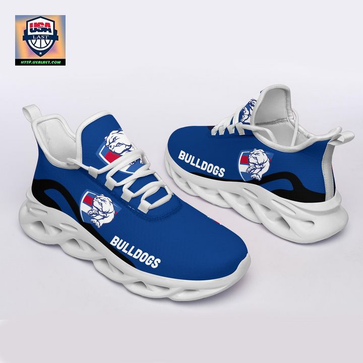 AFL Western Bulldogs Custom Max Soul Sport Shoes - Our hard working soul