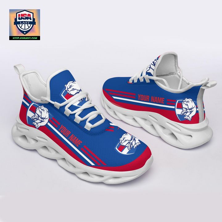 AFL Western Bulldogs Custom Max Soul Sport Shoes V2 - Rocking picture