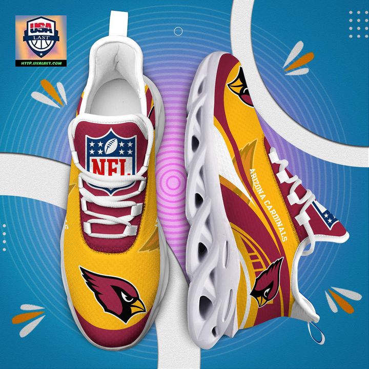 Arizona Cardinals NFL Customized Max Soul Sneaker - Amazing Pic