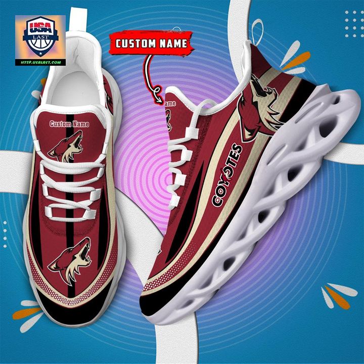 Arizona Coyotes NHL Clunky Max Soul Shoes New Model