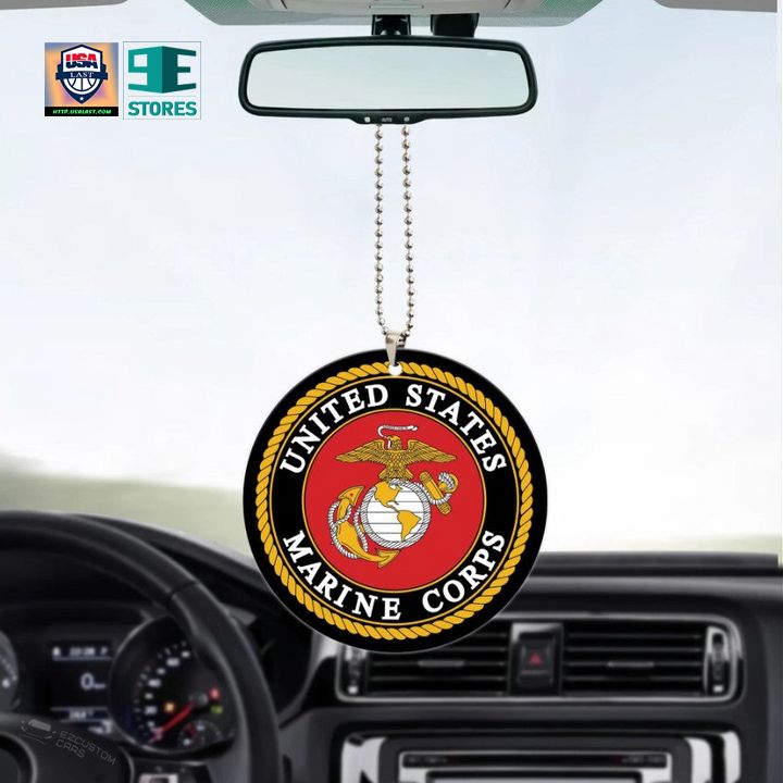 Army US Marine Corps Car Ornament Custom Car Accessories Decorations