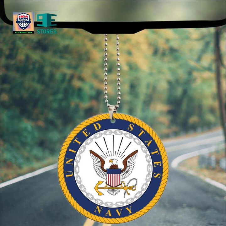 Army US Navy Car Ornament Custom Car Accessories Decorations - Good look mam