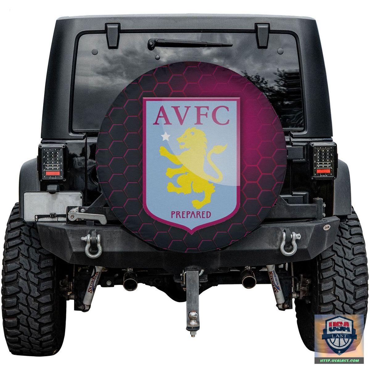 Aston Villa FC Spare Tire Cover - You are getting me envious with your look