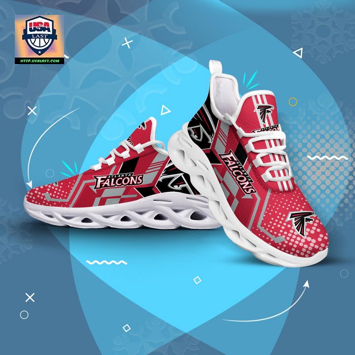 Atlanta Falcons Personalized Clunky Max Soul Shoes Best Gift For Fans