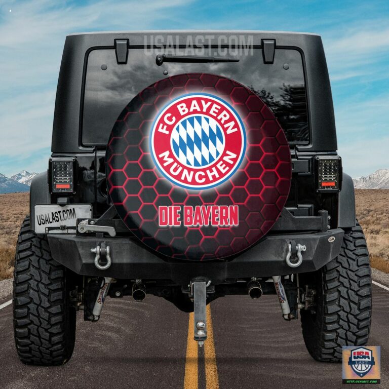 Bayern Munich Spare Tire Cover - Two little brothers rocking together