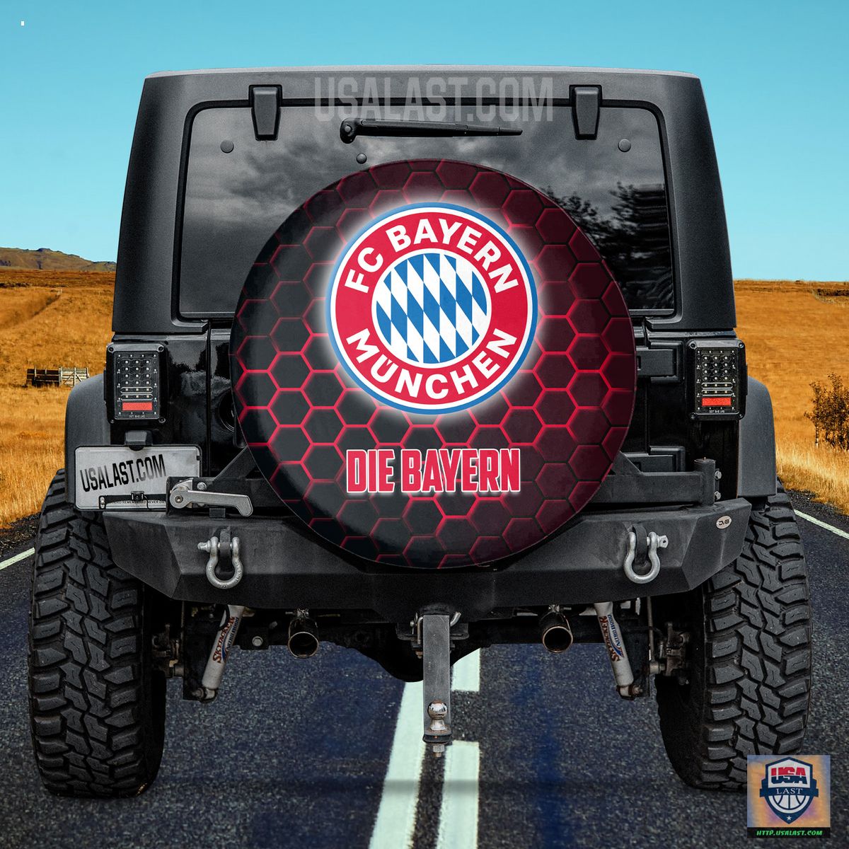AMAZING Bayern Munich Spare Tire Cover