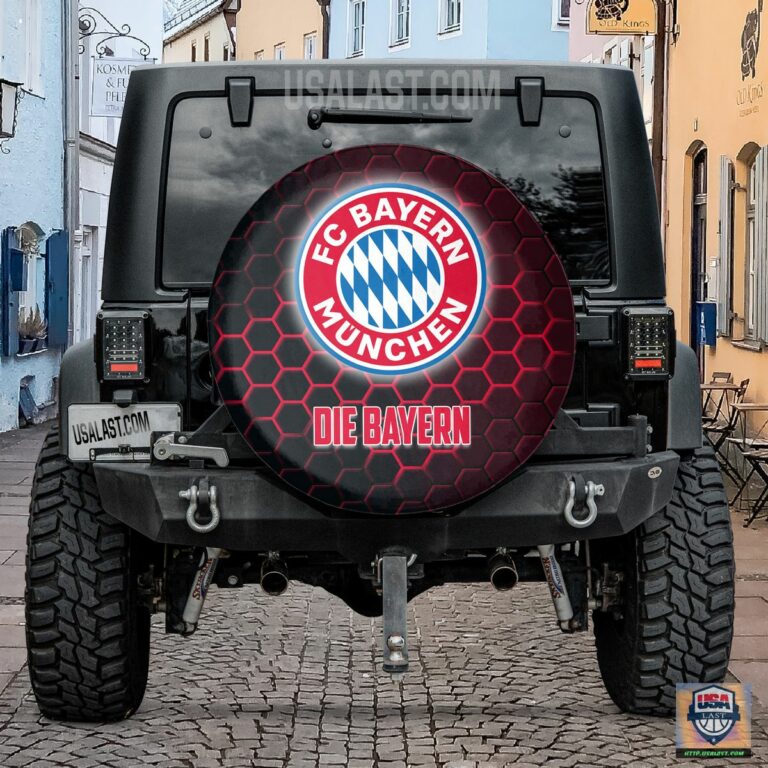 Bayern Munich Spare Tire Cover - Nice elegant click