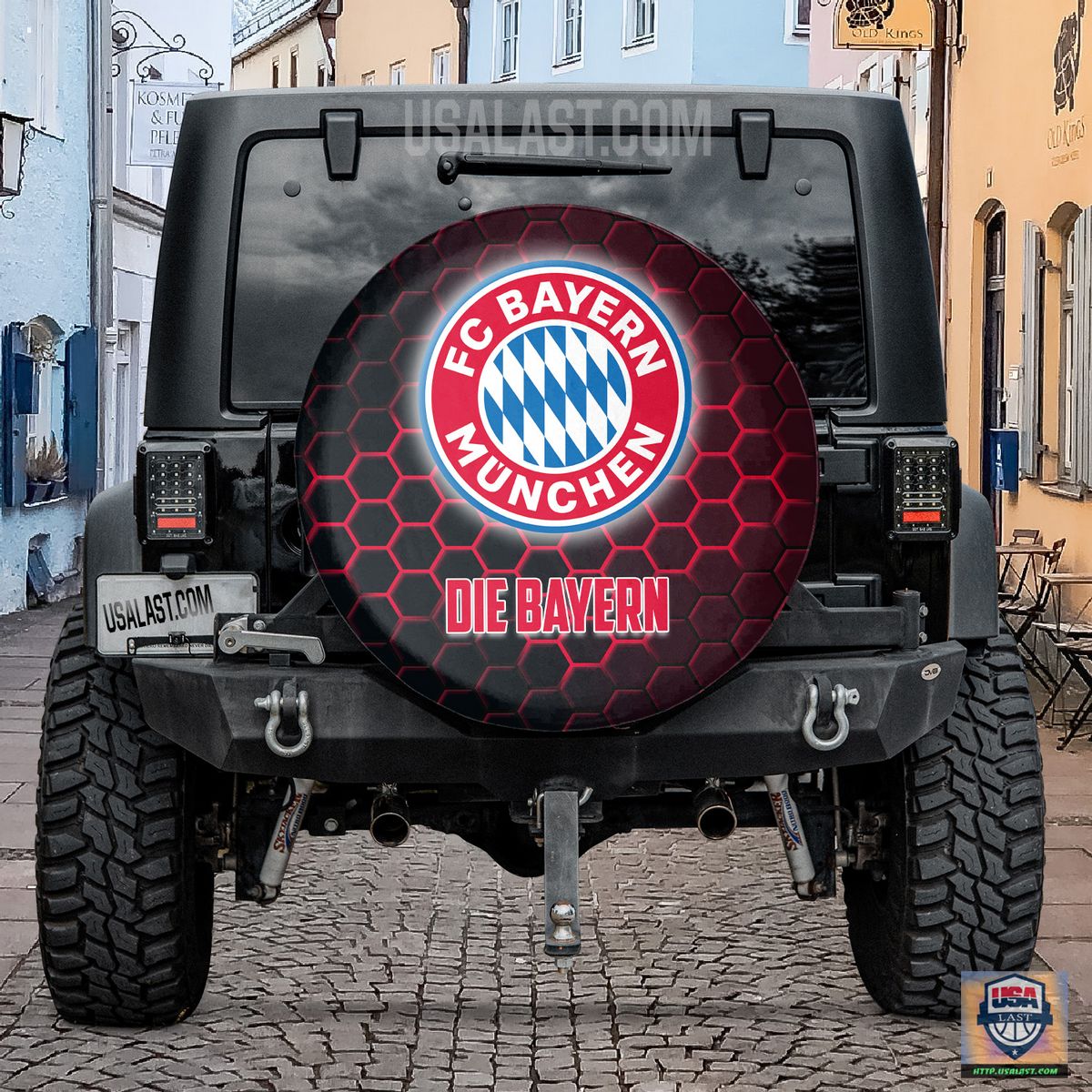 AMAZING Bayern Munich Spare Tire Cover