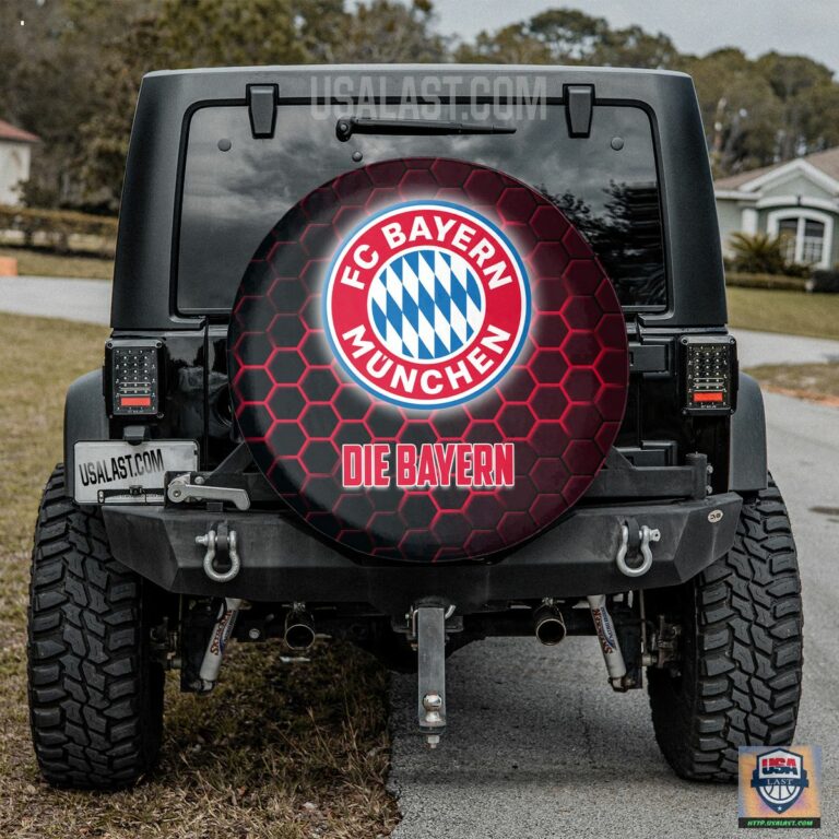 Bayern Munich Spare Tire Cover - Stunning