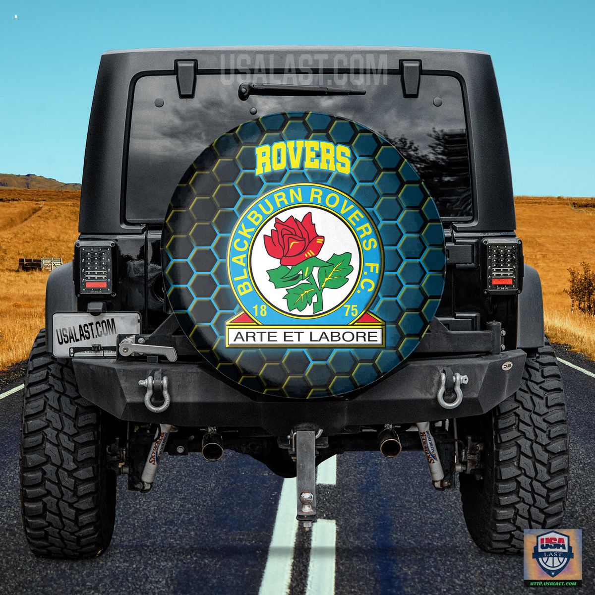 AMAZING Blackburn Rovers FC Spare Tire Cover
