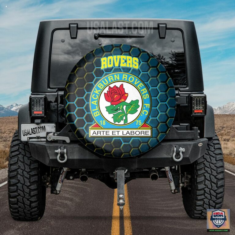 Blackburn Rovers FC Spare Tire Cover - Wow! This is gracious