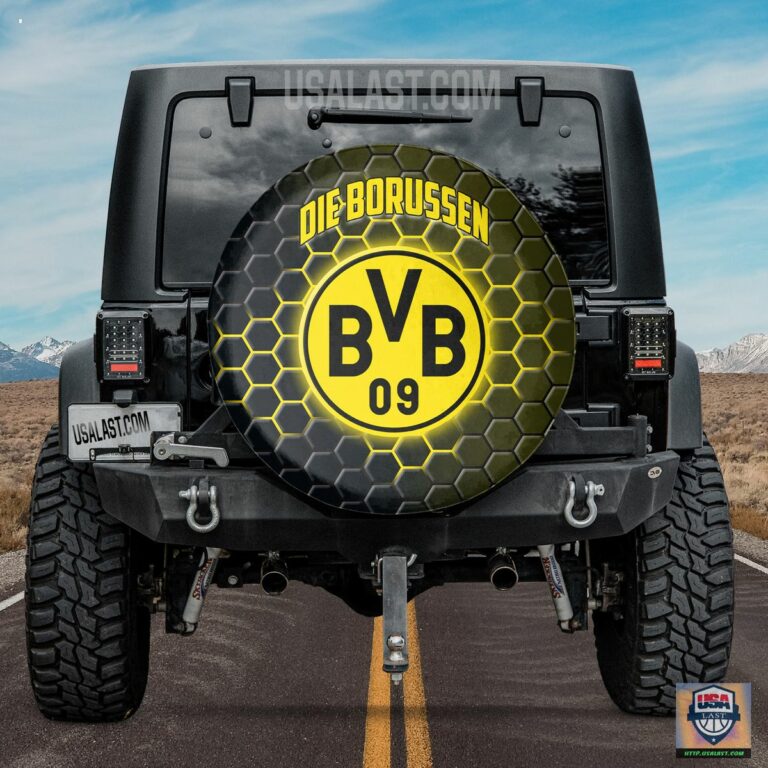 Borussia Dortmund Spare Tire Cover - You look elegant man
