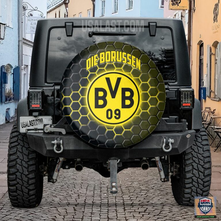 Borussia Dortmund Spare Tire Cover - You look elegant man