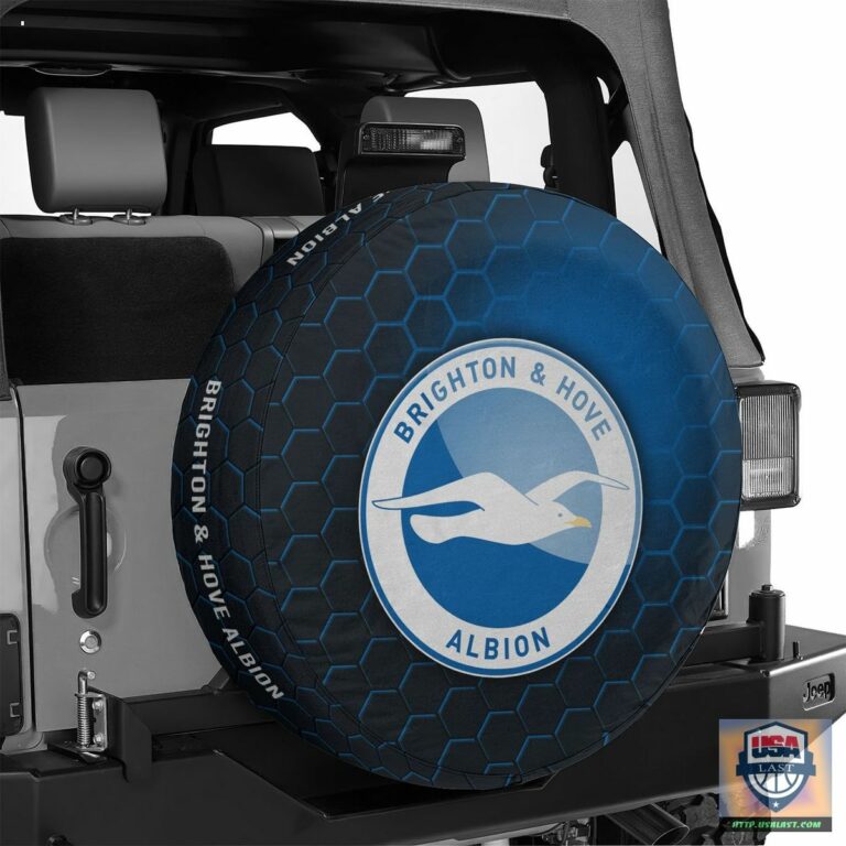 Brighton & Hove Albion FC Spare Tire Cover - Sizzling