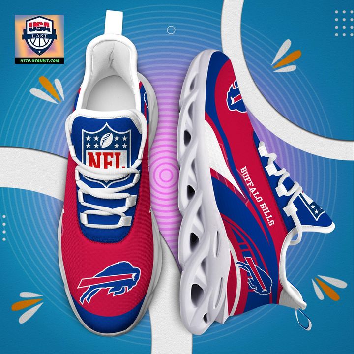 Buffalo Bills NFL Customized Max Soul Sneaker - Nice photo dude
