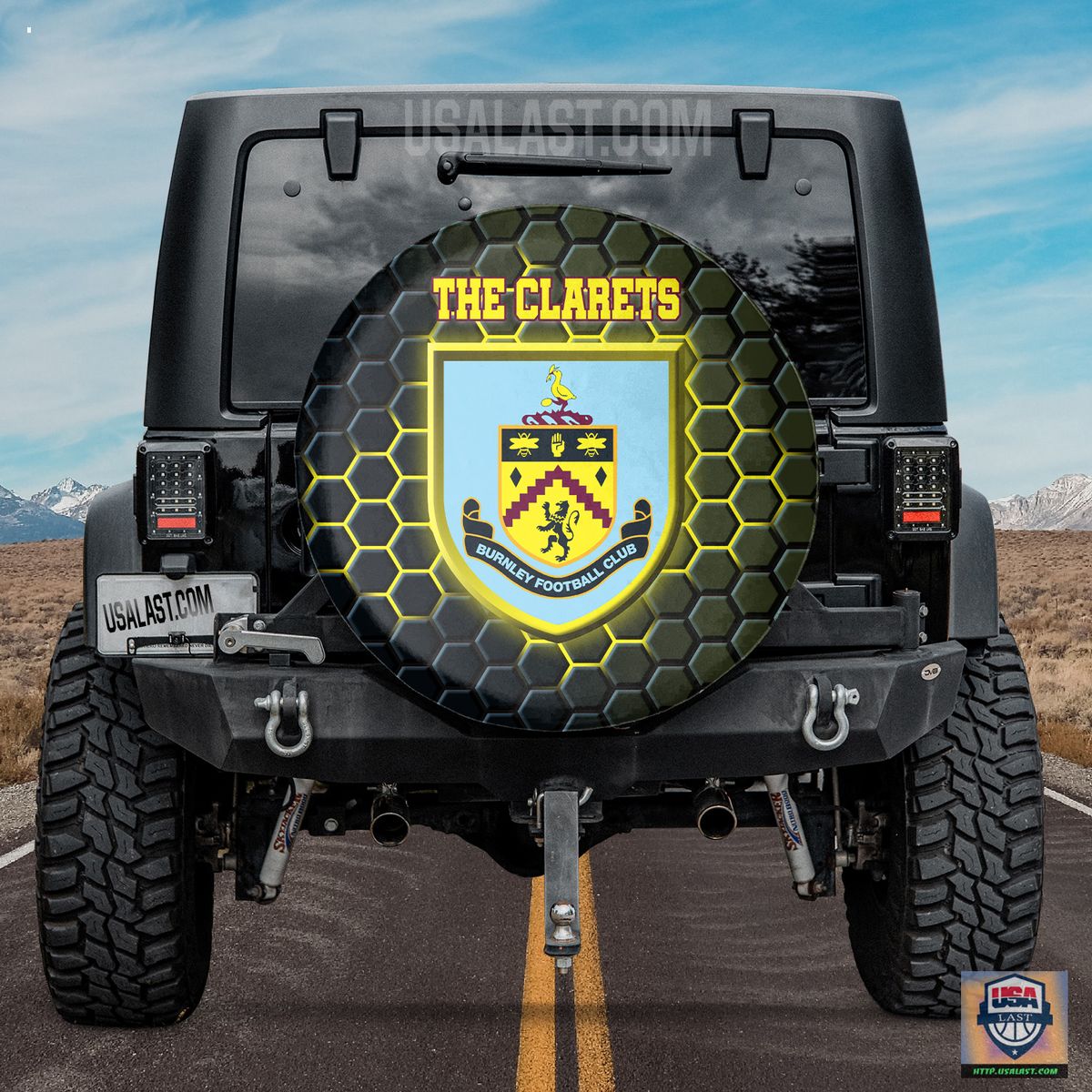 AMAZING Burnley FC Spare Tire Cover