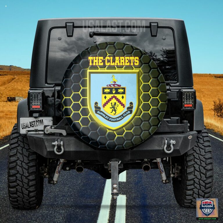 Burnley FC Spare Tire Cover - Natural and awesome