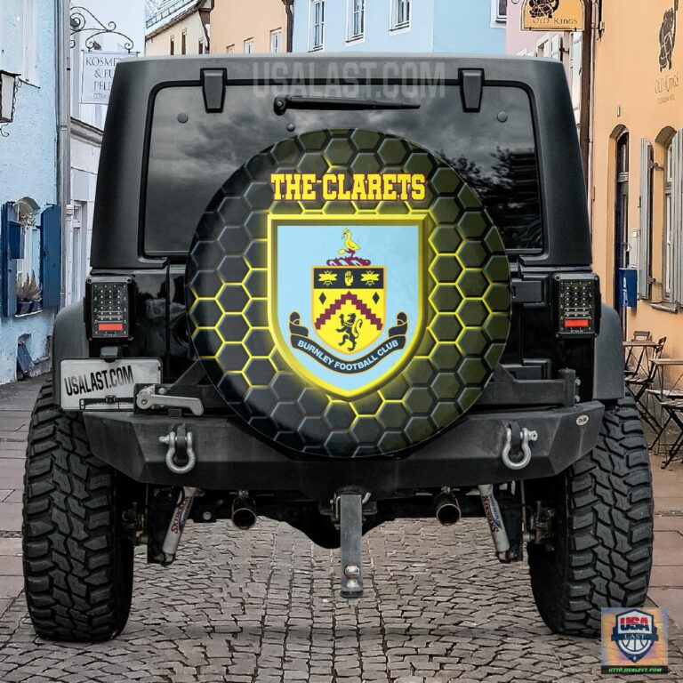 Burnley FC Spare Tire Cover - This is awesome and unique