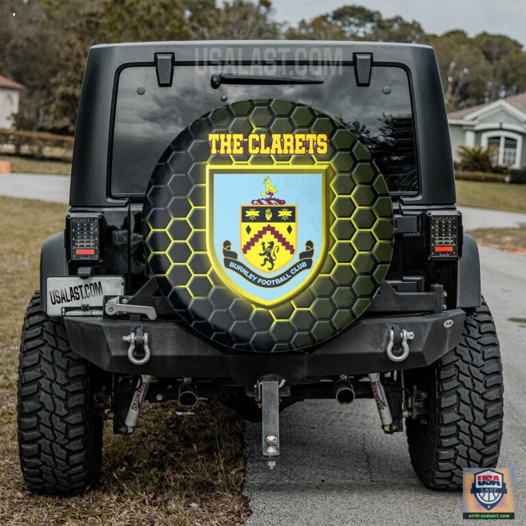 Burnley FC Spare Tire Cover - Unique and sober