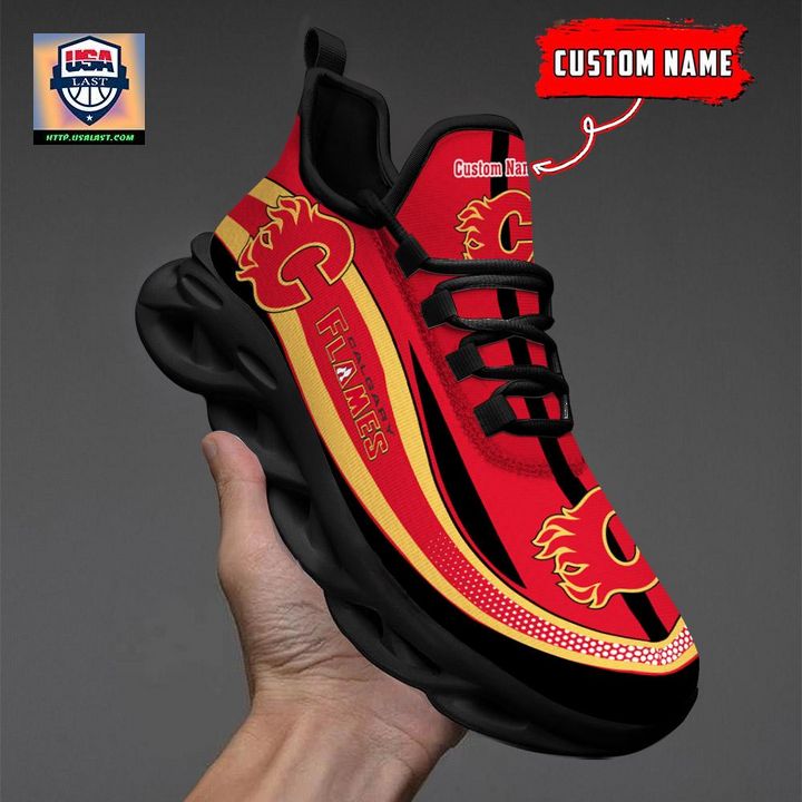 Calgary Flames NHL Clunky Max Soul Shoes New Model - Sizzling