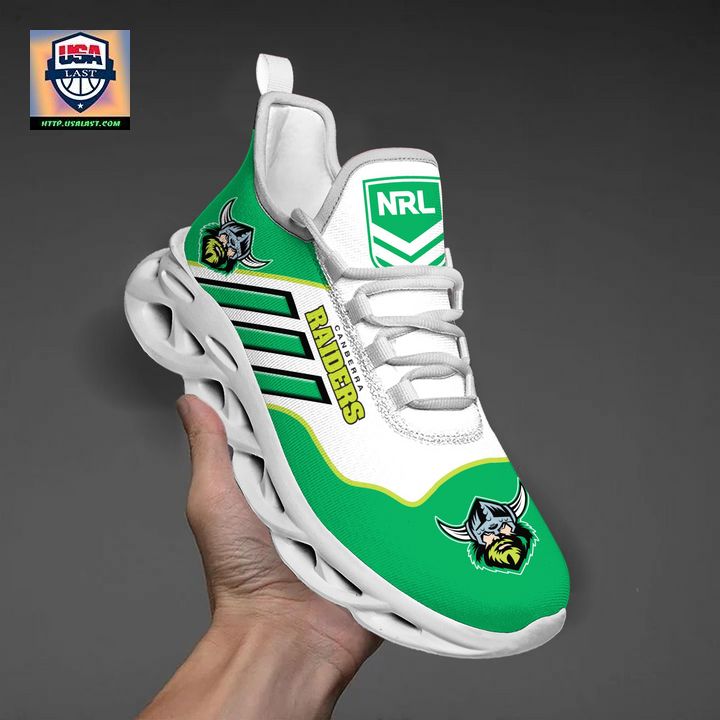 Canberra Raiders Personalized Clunky Max Soul Shoes Running Shoes