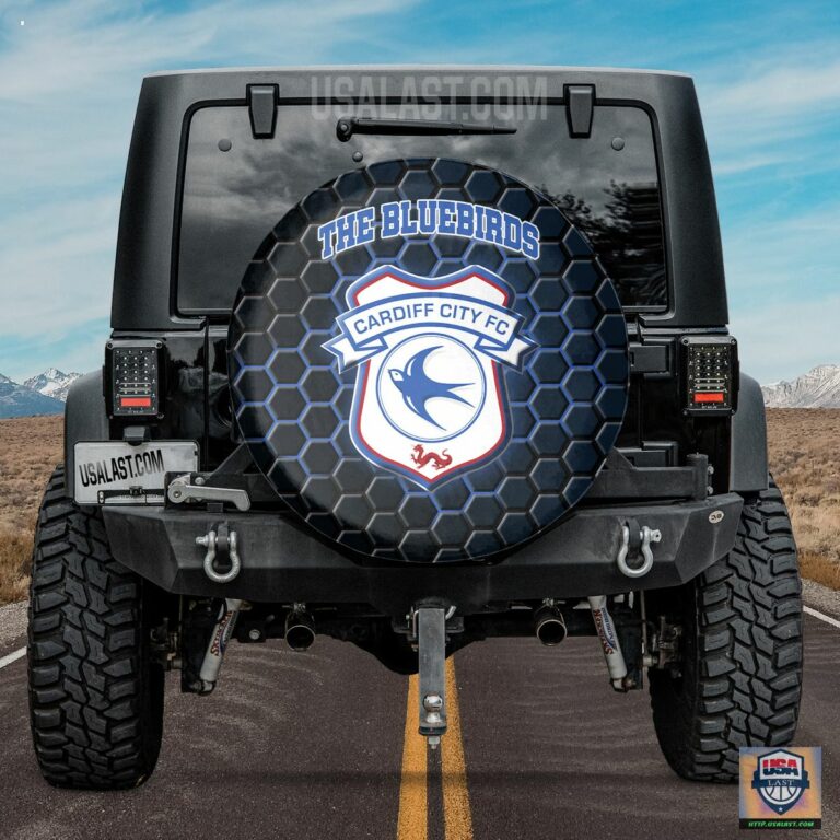 Cardiff City FC Spare Tire Cover - Have you joined a gymnasium?