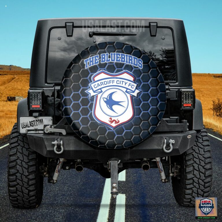 Cardiff City FC Spare Tire Cover - Amazing Pic