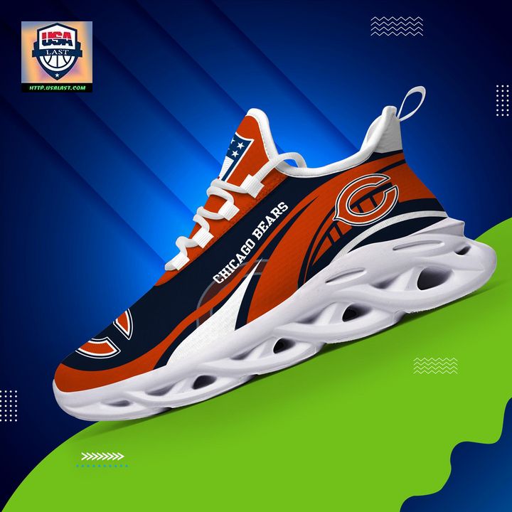 Chicago Bears NFL Customized Max Soul Sneaker - Nice photo dude