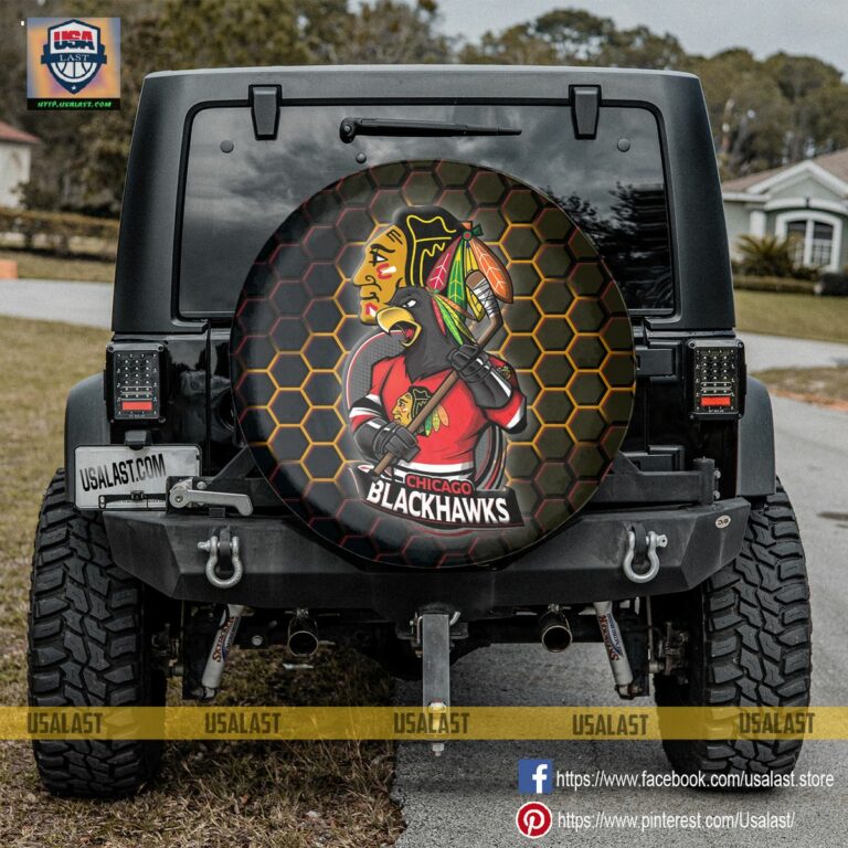 Chicago Blackhawks MLB Mascot Spare Tire Cover - My favourite picture of yours