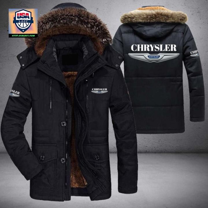 Chrysler Logo Brand Parka Jacket Winter Coat