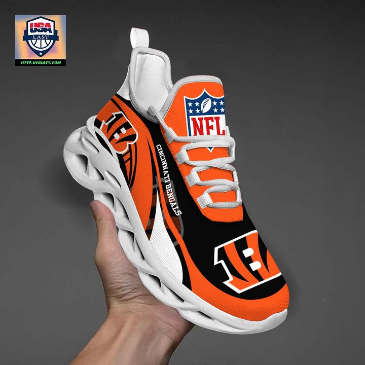 Cincinnati Bengals NFL Customized Max Soul Sneaker - Cuteness overloaded