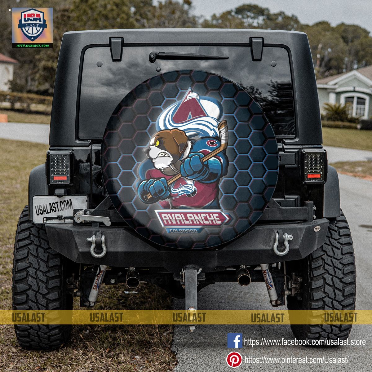Colorado Avalanche MLB Mascot Spare Tire Cover - Wow! This is gracious