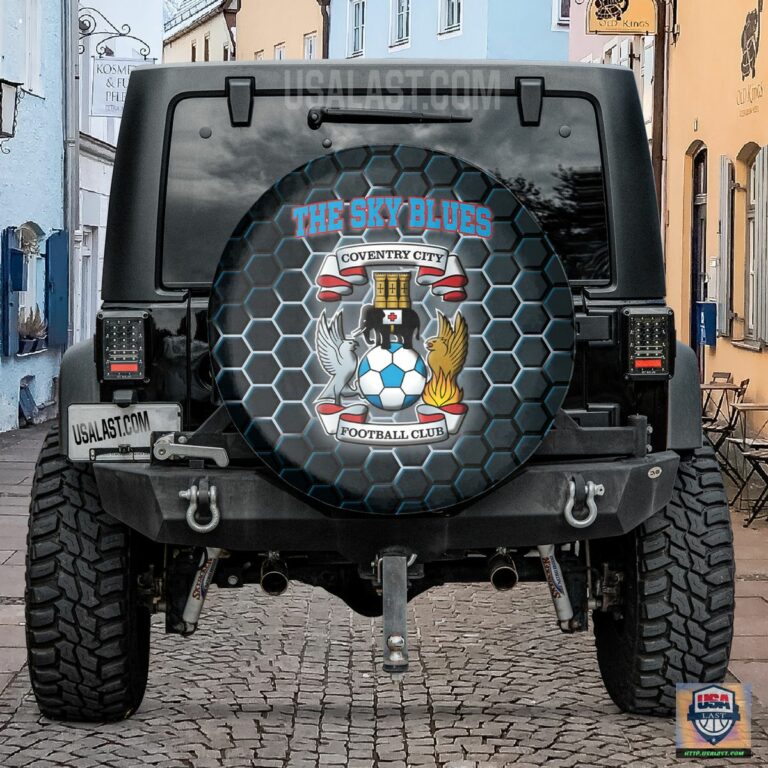 Coventry City FC Spare Tire Cover - Coolosm
