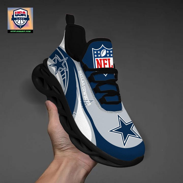 Dallas Cowboys NFL Customized Max Soul Sneaker - Coolosm