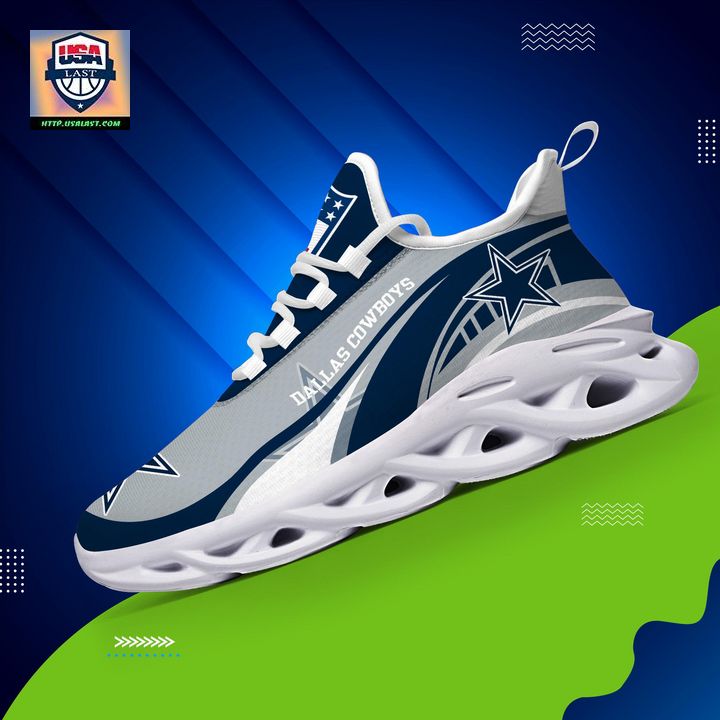 Dallas Cowboys NFL Customized Max Soul Sneaker - Pic of the century